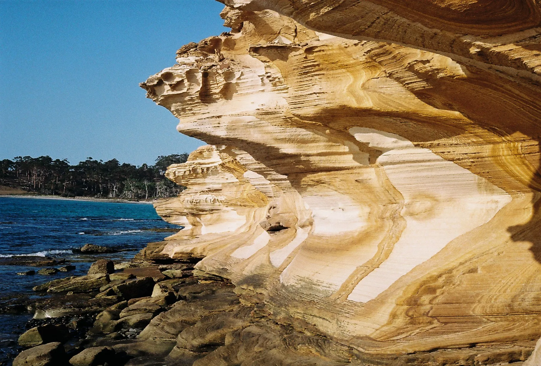 Painted cliffs